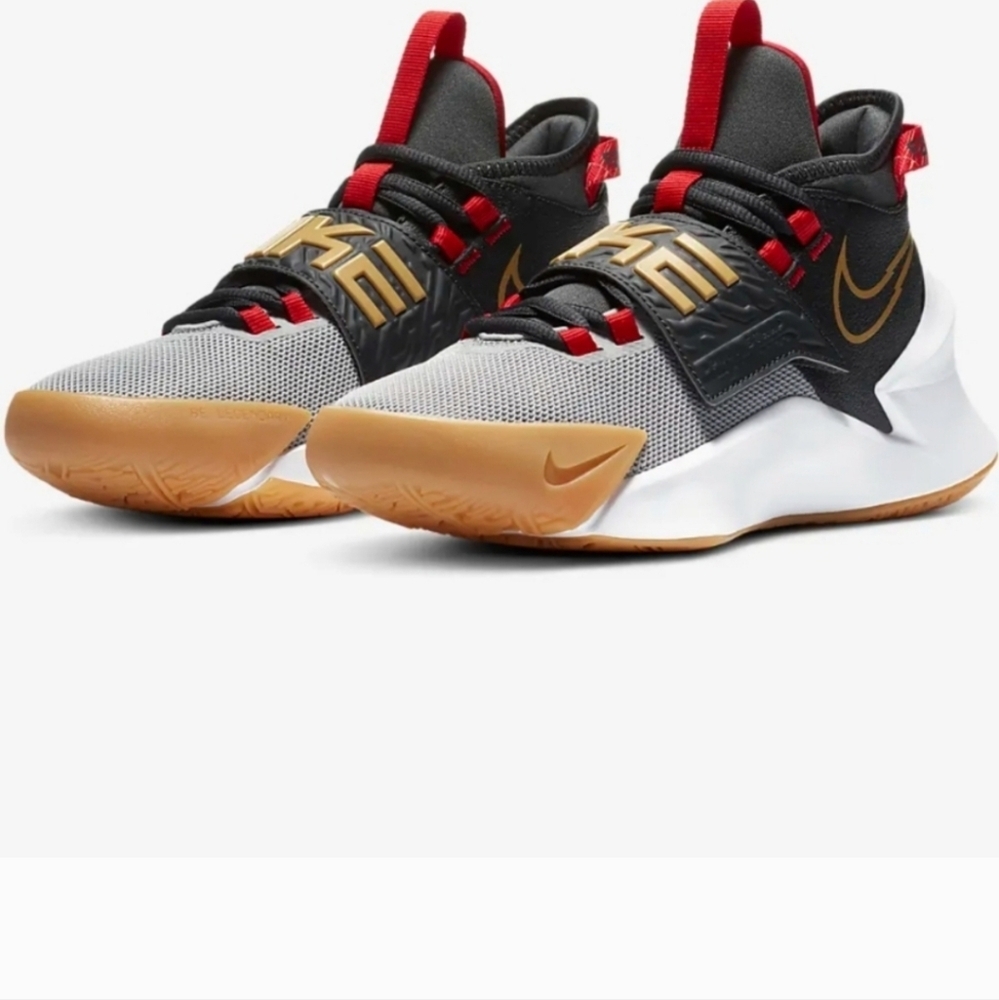 Nike Kids Sneakers - Black, Gold, Red